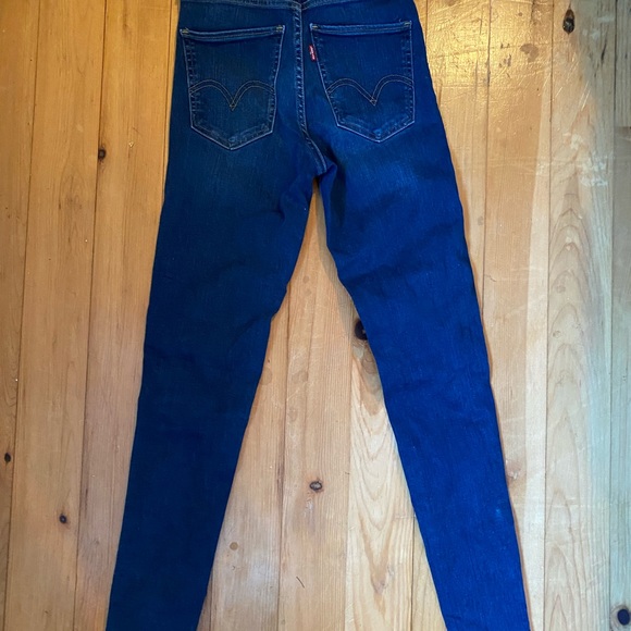 Mile high skinny Levi’s - dark denim- size 25 - Picture 3 of 4